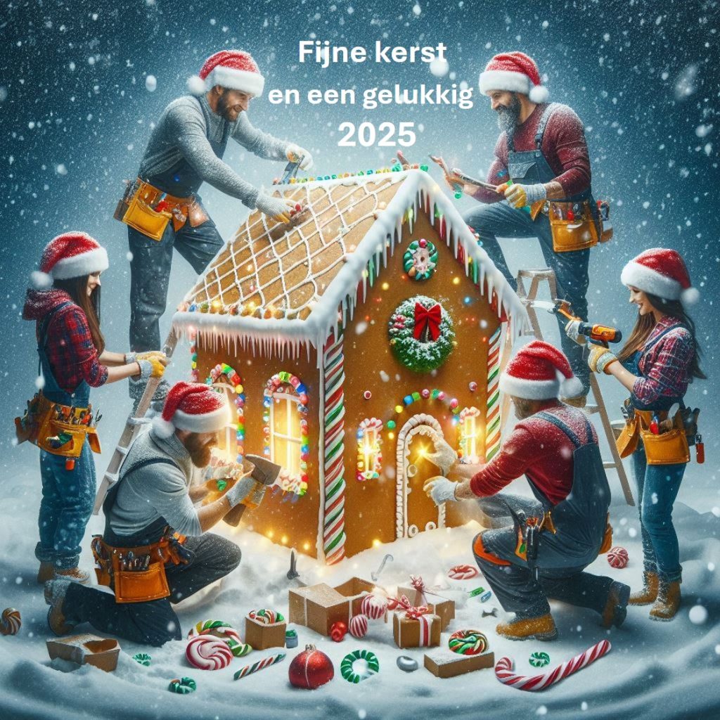 fijne kerst en een gelukkig 2025